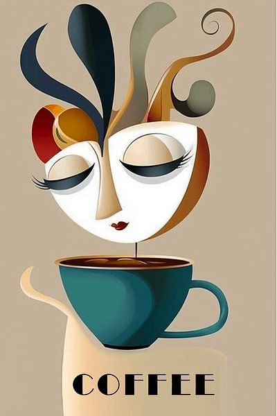 Some girls just want to have fun. I just want to have coffee by Karina Brouwer