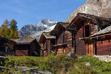 Zmuttal, Zermatt, Wallis, Schweiz