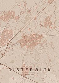 Stadtplan von Oisterwijk von Stef van Campen