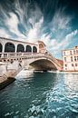 Rialtobrücke in Venedig von Atelier Liesjes Miniaturansicht