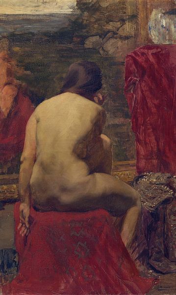 Model, Gustave Vanaise, 1890 by Atelier Liesjes