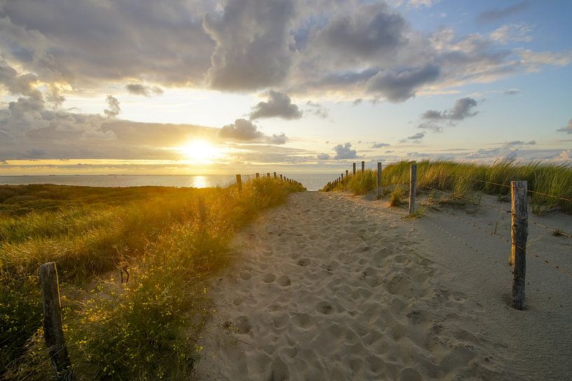 Beach, sea and sun by Dirk van Egmond