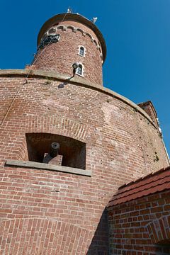 Vuurtoren van de stad Kolobrzeg in Polen