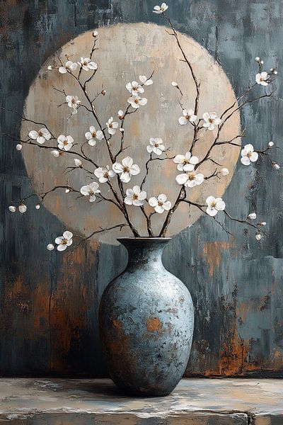 Mitternachtsblüte Flüstern von Kunst Laune