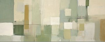 Groen-Blauw 159.4 van ARTEO Schilderijen