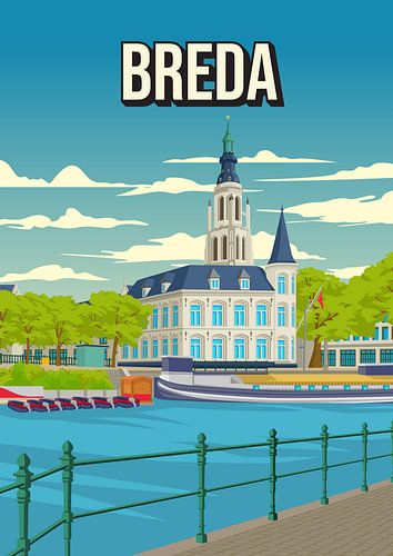 Breda Nord Brabant : un regard intemporel sur cette ville fantastique