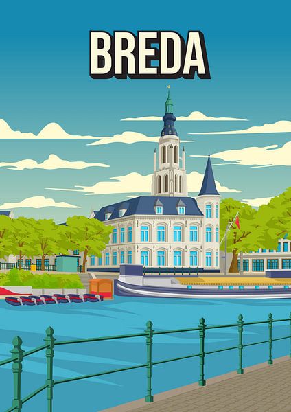 Breda Nord Brabant : un regard intemporel sur cette ville fantastique par Jorn van Hezik