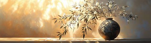 Blumenvase | Golden Blossom