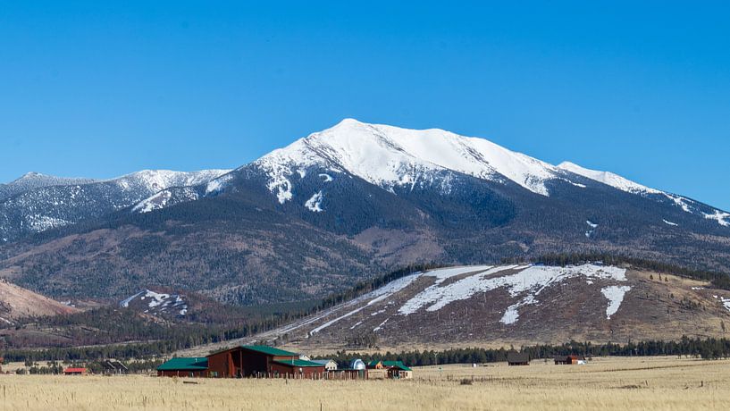 Ansicht verschneite Berge von de Roos Fotografie