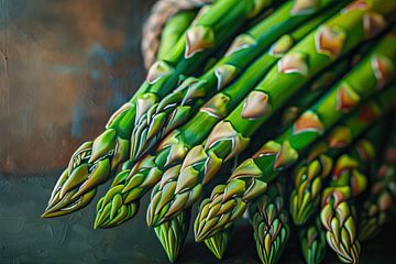 Painting Asparagus by Blikvanger Schilderijen