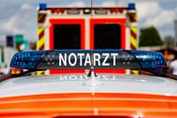 Ambulance op de achtergrond Ambulance