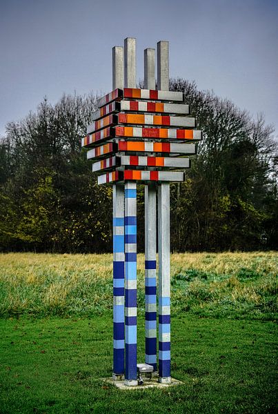 FLEVOLAND Polder art by Jan Messink