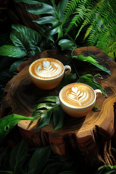 Kaffee-Stillleben von Poster Art Shop