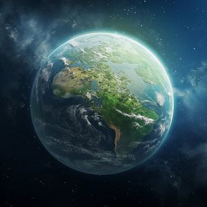 Green earth by The Xclusive Art