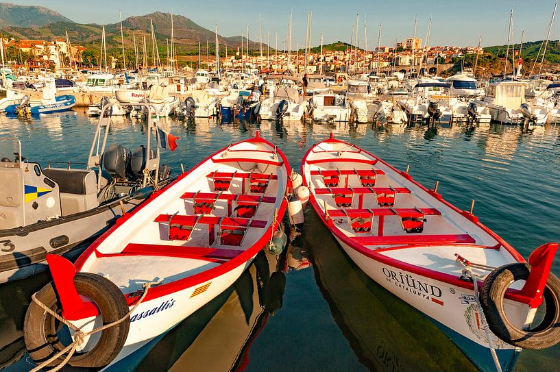 Barques catanes à Banyuls sur la Côte Vermeille (66) par Hilke Maunder