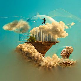 She Waits, He Travels by Ria van Werven