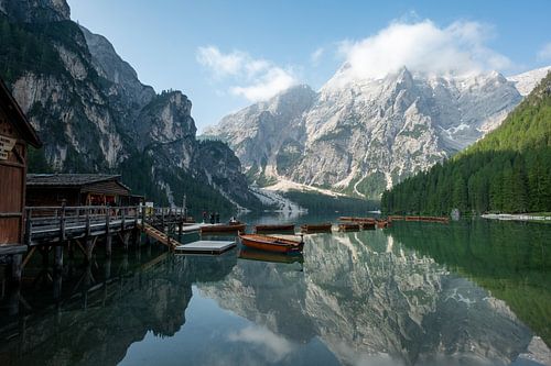 Lago di Braies, Dolomiti ,Italy