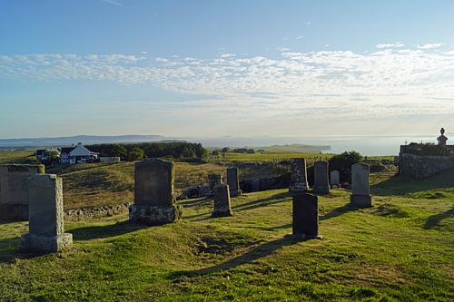 Begraafplaats in Kilmuir Flora MacDonald's graf