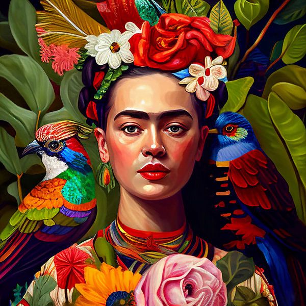 Frida and the birds by Bianca ter Riet