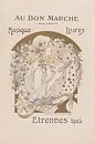 Franse Art Nouveau Poster van Andrea Haase thumbnail