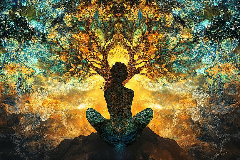 tree of life spiritual by Egon Zitter