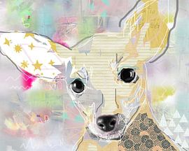 Chihuahua Collage van Green Nest