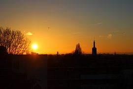 Zonsondergang Rotterdam sur By SK Photography