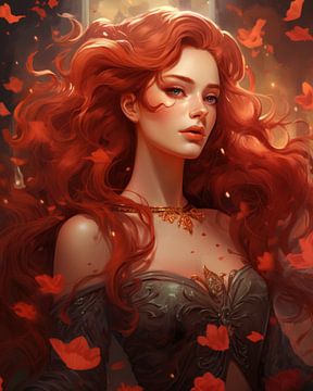 Red Beauty by Peridot Alley
