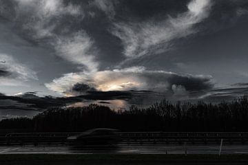 Apocalyptic Thundercloud over Hengelo by Remco Ditmar