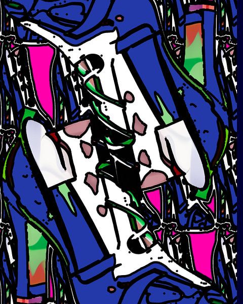 Tes chaussures bleues par zpruemer