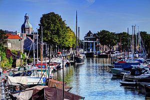 Haven van Dordrecht Nederland
