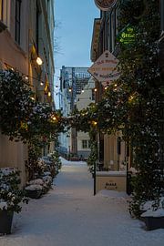 Amsterdam in winter by Manuuu