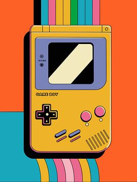 Retro Game Boy van Vicky Hanggara