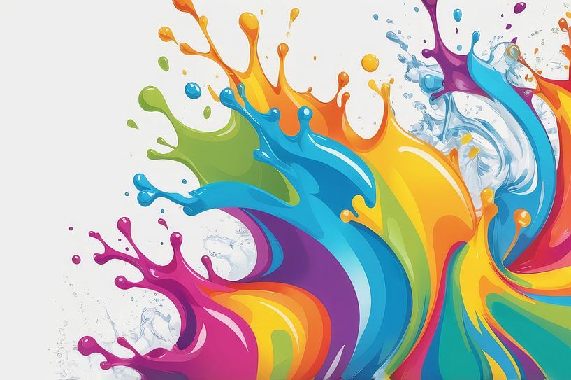 éclaboussures d'eau par hisam colours