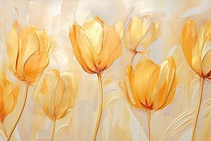 Goldene Tulpen