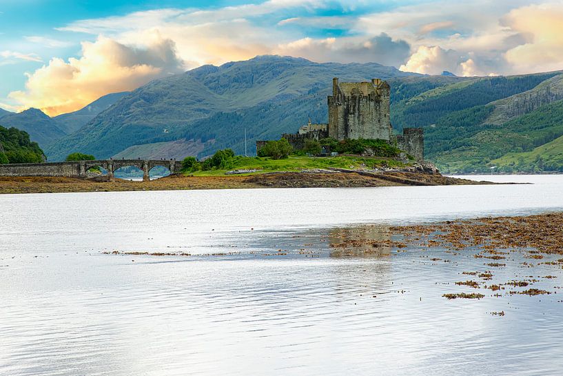 Le château d'Eilean en Écosse par Gert Hilbink