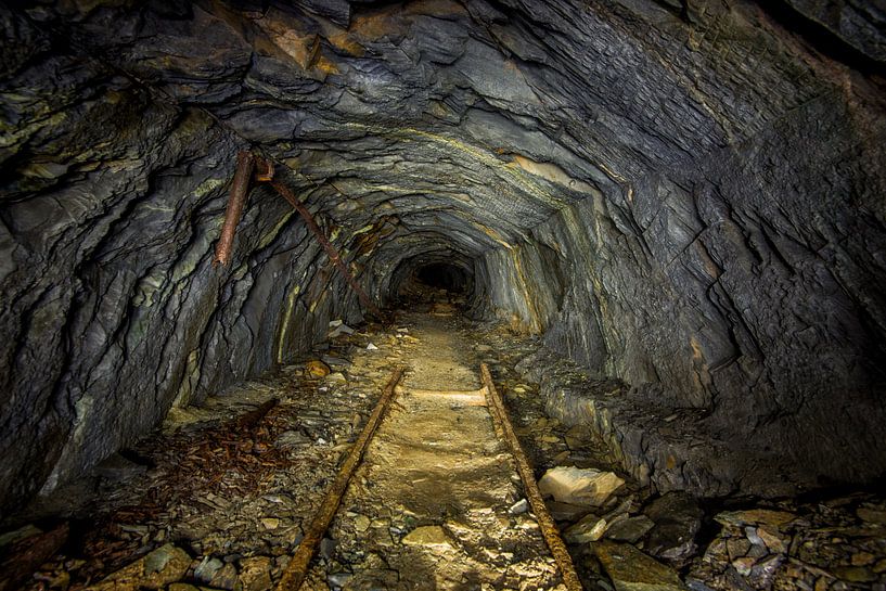 Underground Stone Quarry by Bert Beckers