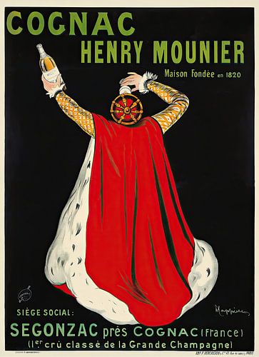 Leonetto Cappiello  - Cognac Henry Mounier (ca. 1910)