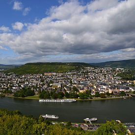 View on the Mosel near Bernkastel-Kues by Bernard van Zwol