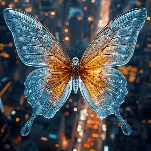 Papillon de verre