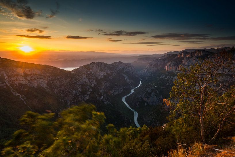 Gorges du Verdon - Frankrijk van Damien Franscoise