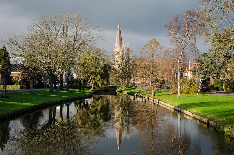 Église du village de Heemskerk par Yvonne van der Meij