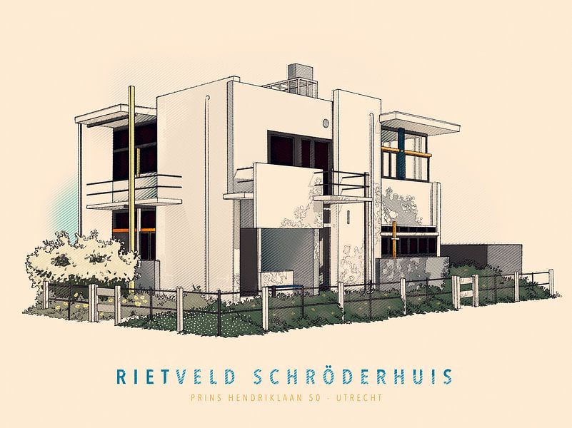 Haus Rietveld Schröder von Gilmar Pattipeilohy