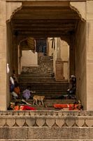 Een steegje in Varanasi