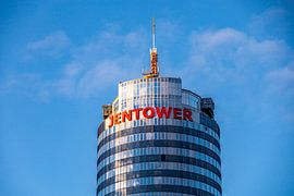 Evening hours on a spring day in the beautiful Saale city of Jena - Thuringia - Germany by Oliver Hlavaty