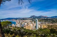 Benidorm from the hill