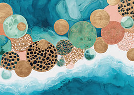 Cercles d'or sur Studio des Fleurs