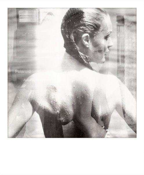 Motif Romy Schneider - Photomanipulation - Polaroid by Felix von Altersheim