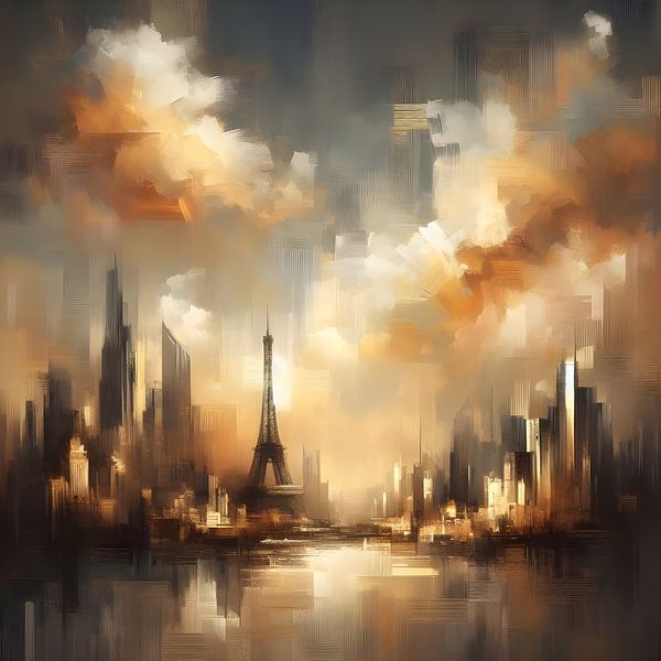Eiffelturm Paris von FoXo Art