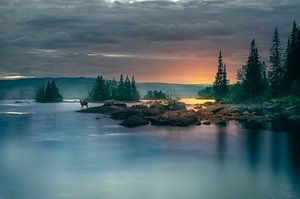 Sunset in Sweden